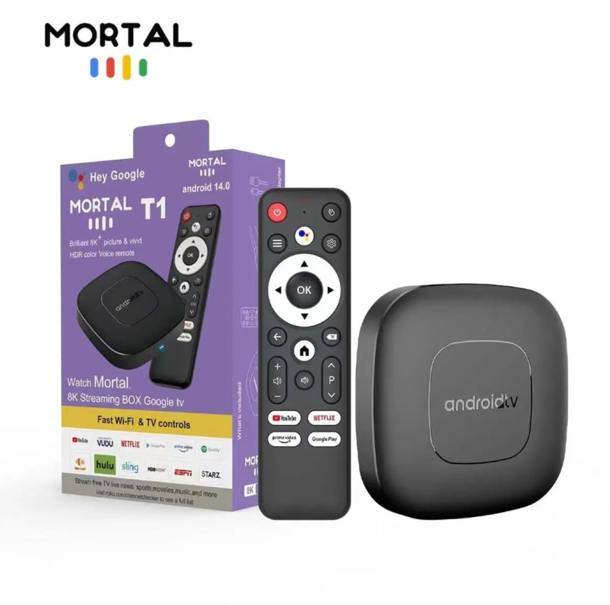 Mortal T1 TV Box Android